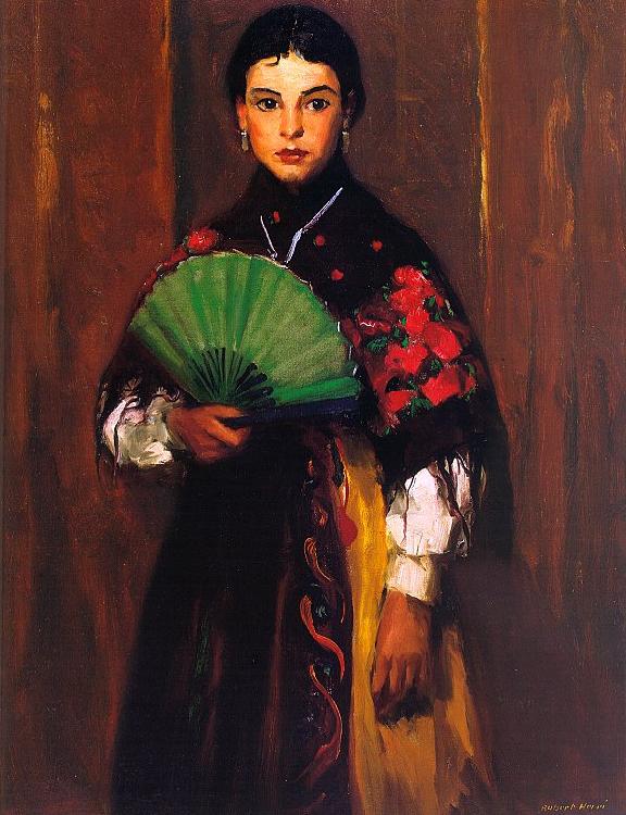 Robert Henri Spanish Girl of Segovia France oil painting art